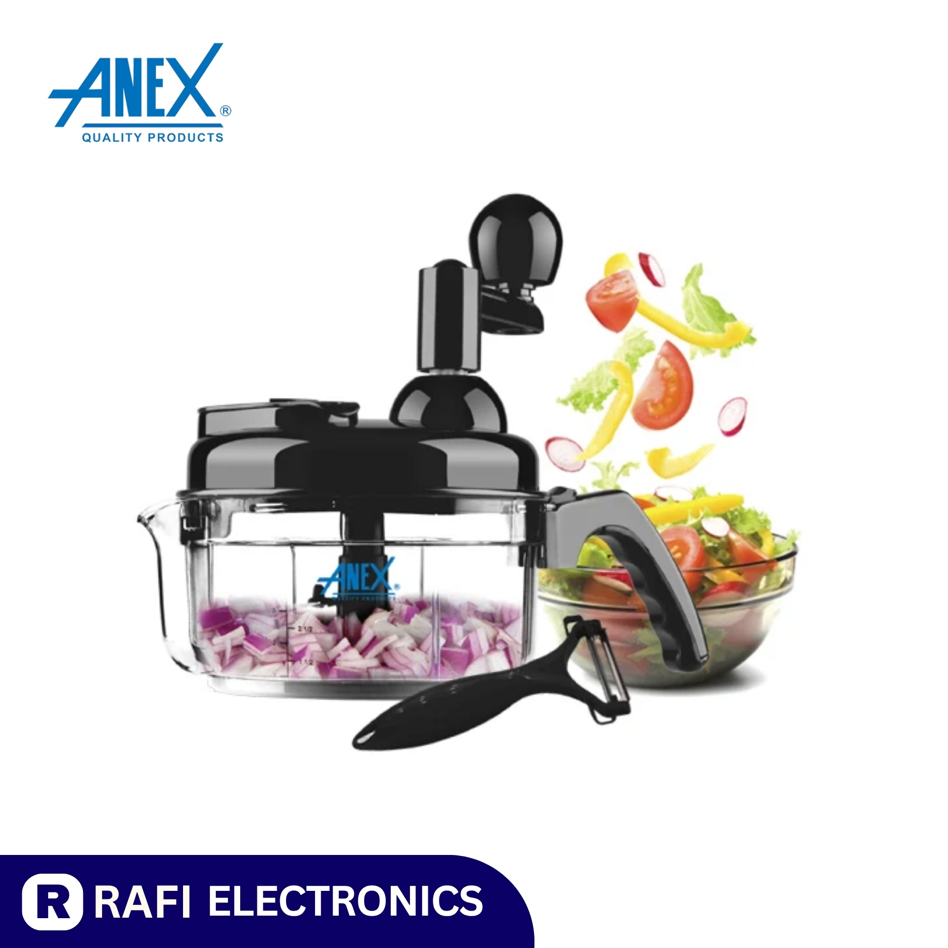 Anex AG-10 Handy Chopper With 10 Functions