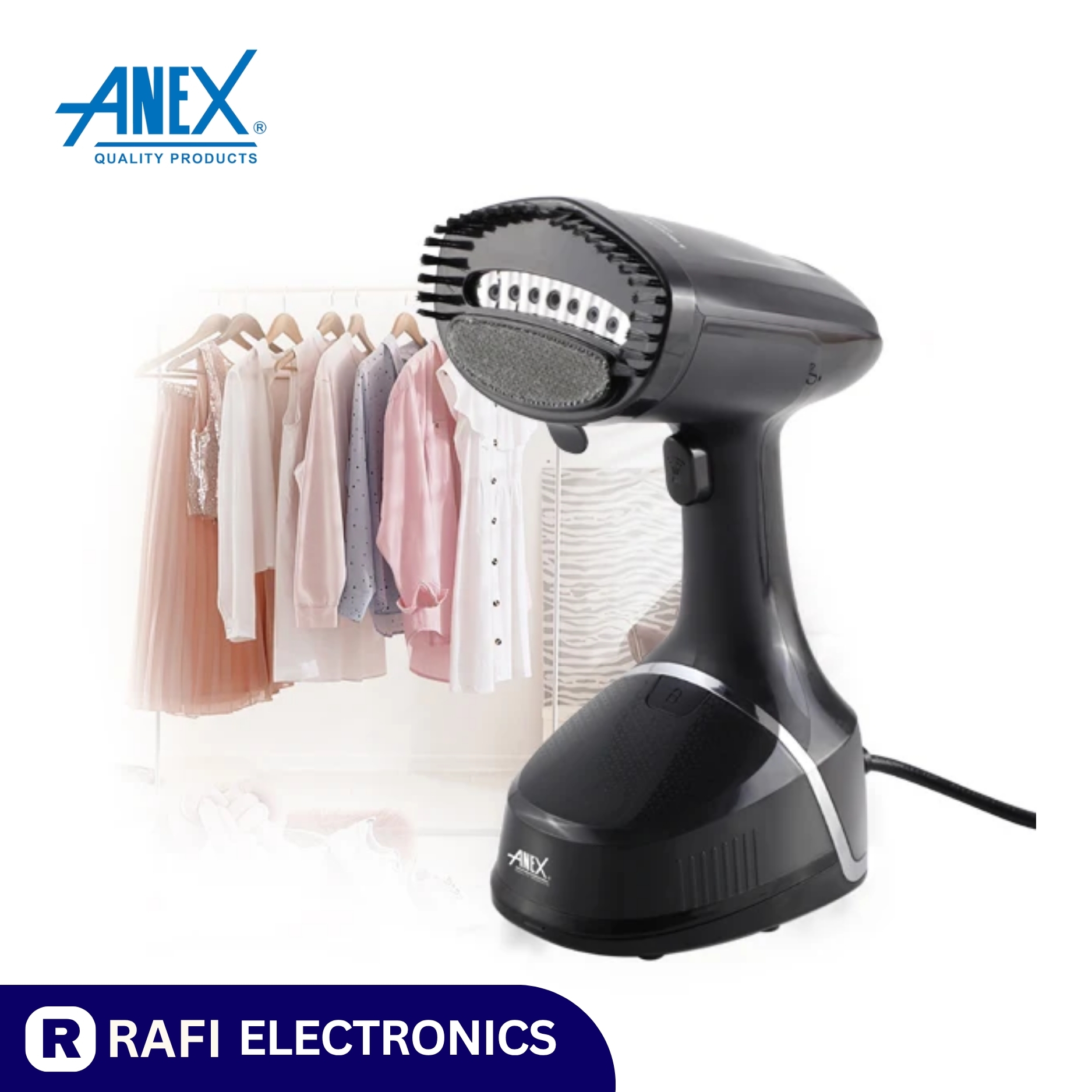 Anex AG-1018 Deluxe Handy Garment Steamer