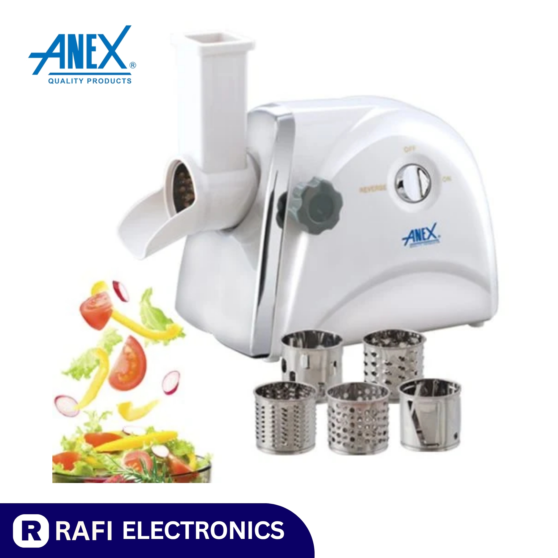 Anex AG-2049 Super Meat Grinder & Vegetable Cutter