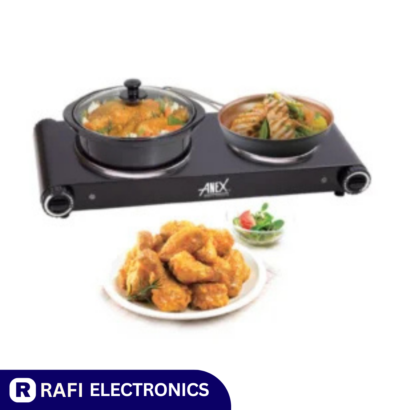 Anex AG-2062 Hot Plate Double 1500W/1000W