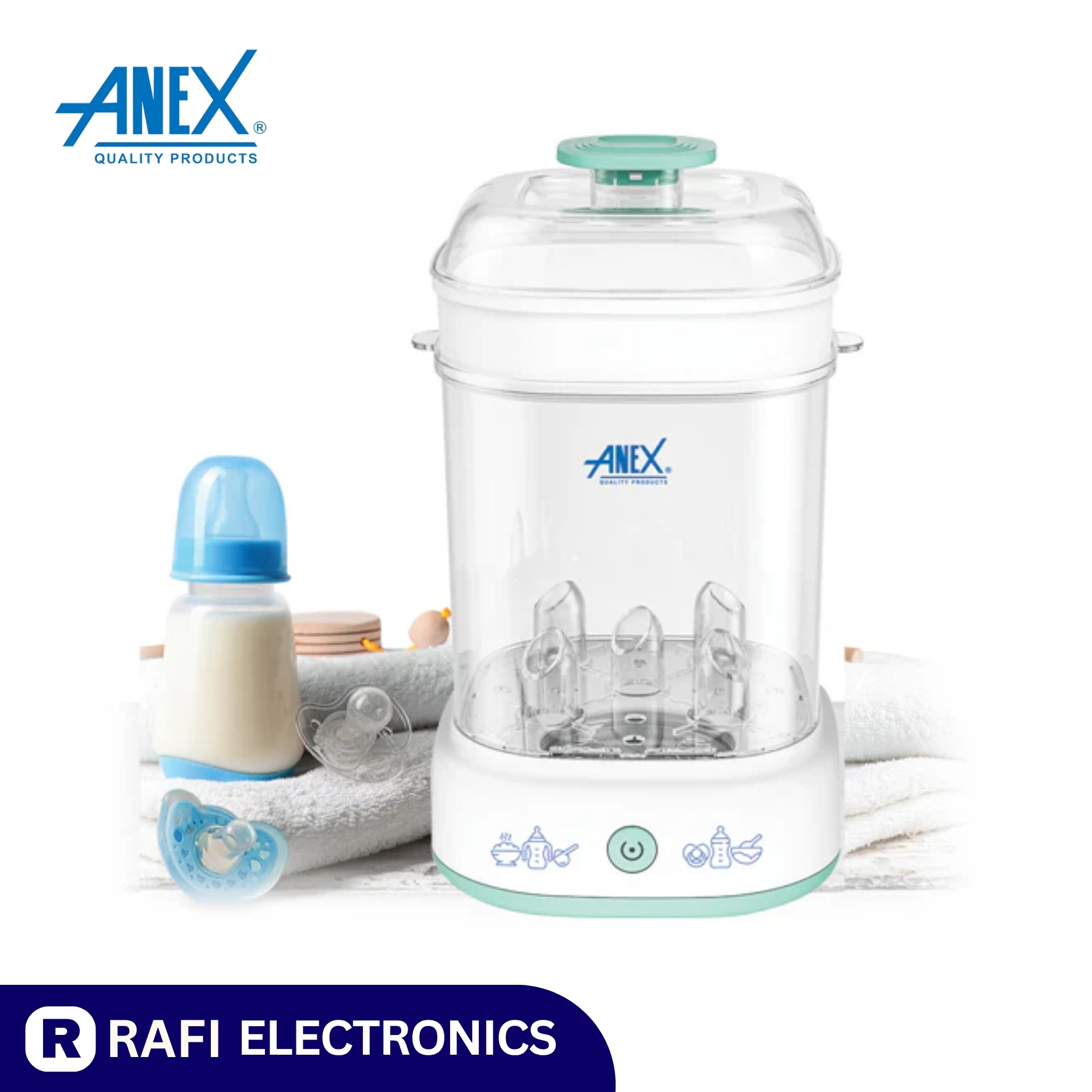 Anex AG-737 Deluxe Baby Bottle Sterilizer