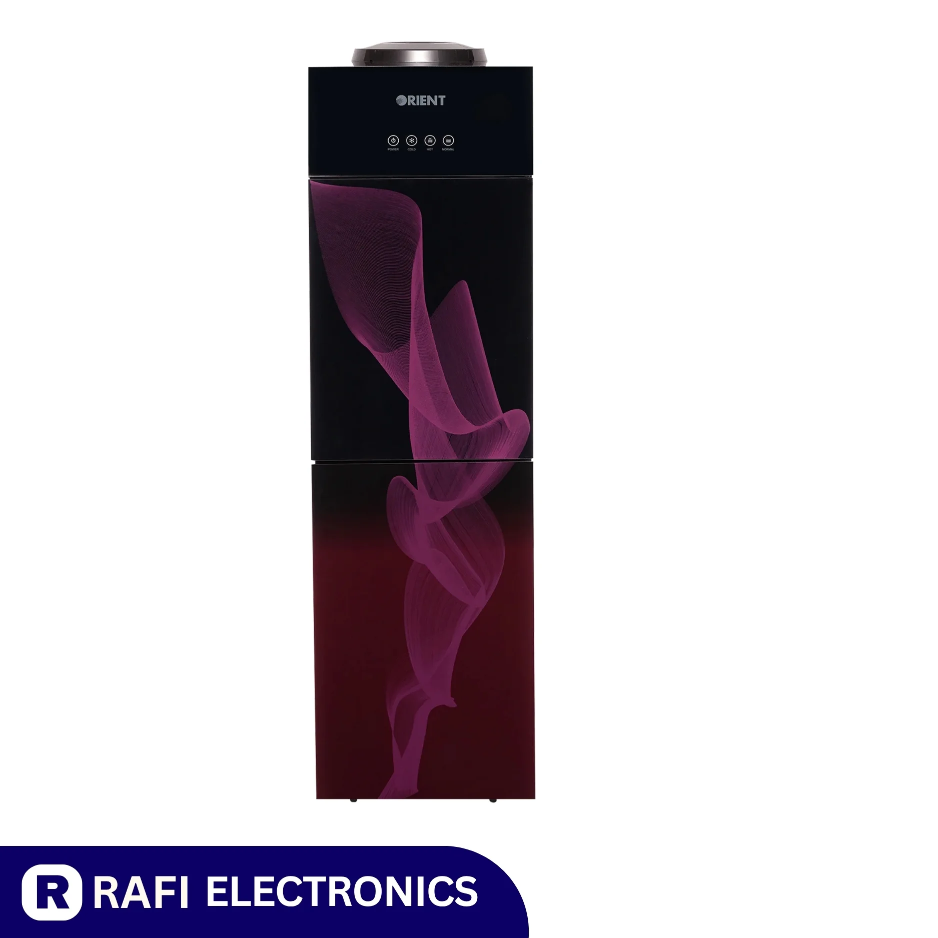 Orient Crystal-3 Water Dispenser (Purple Glass Door)