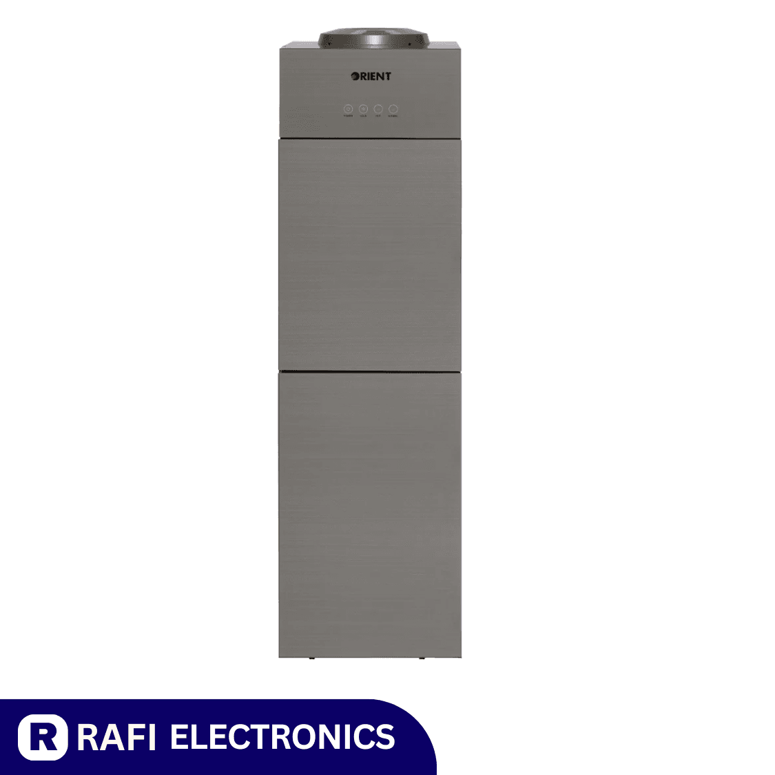 Orient Flare 3 Taps Grey Glass Door Water Dispenser