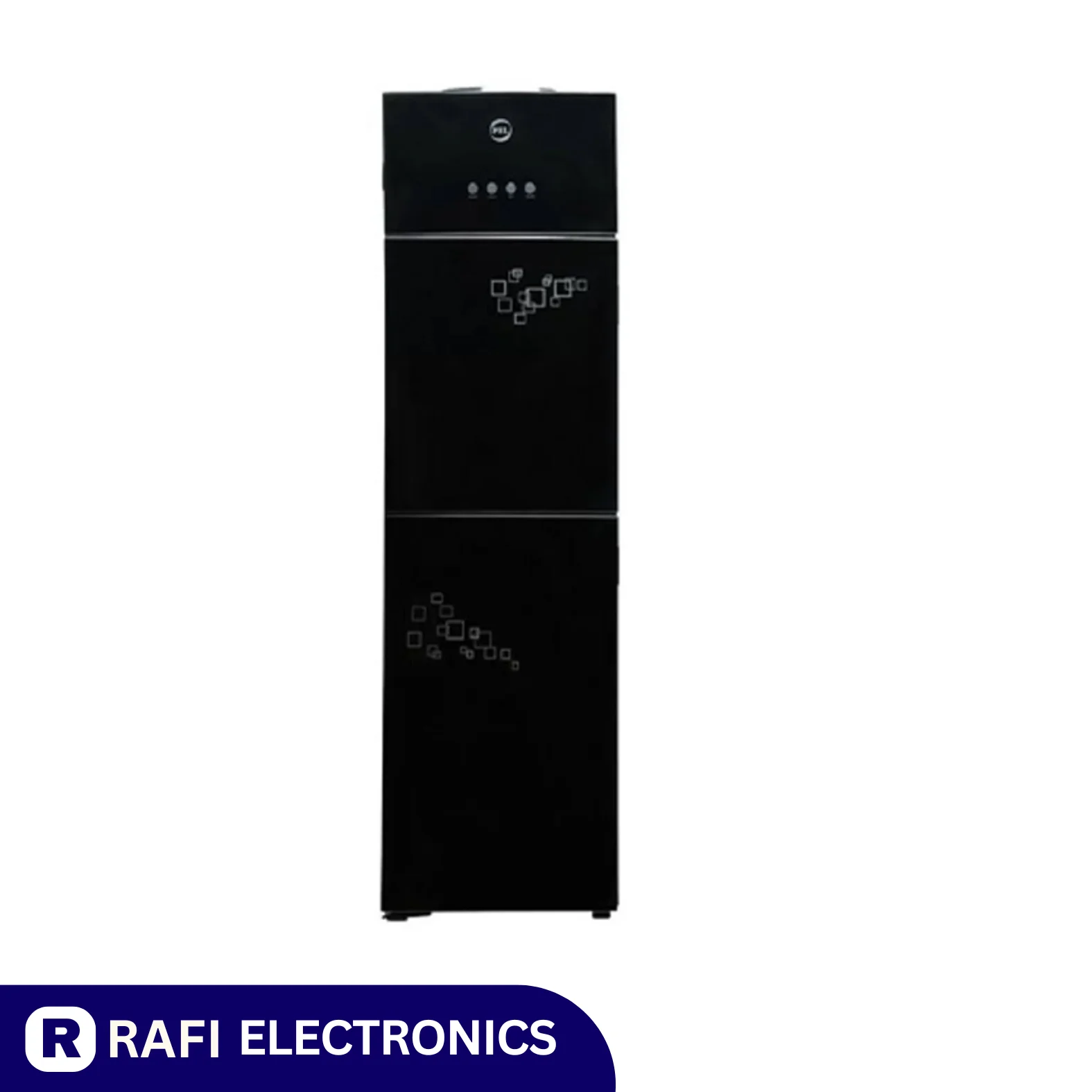 PEL PCWD 525 PB/RB/PMI Curved Glass Door Water Dispenser