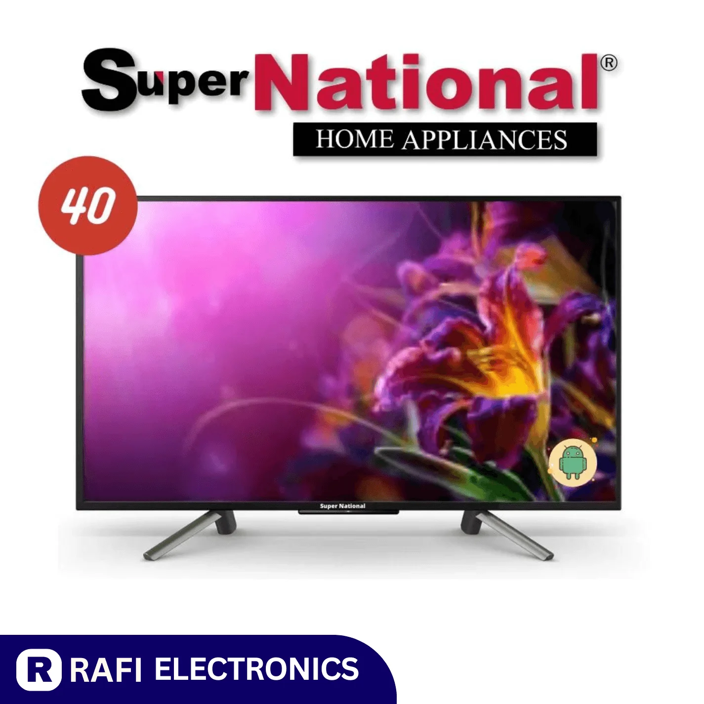 Super National 40" inch Smart LED TV