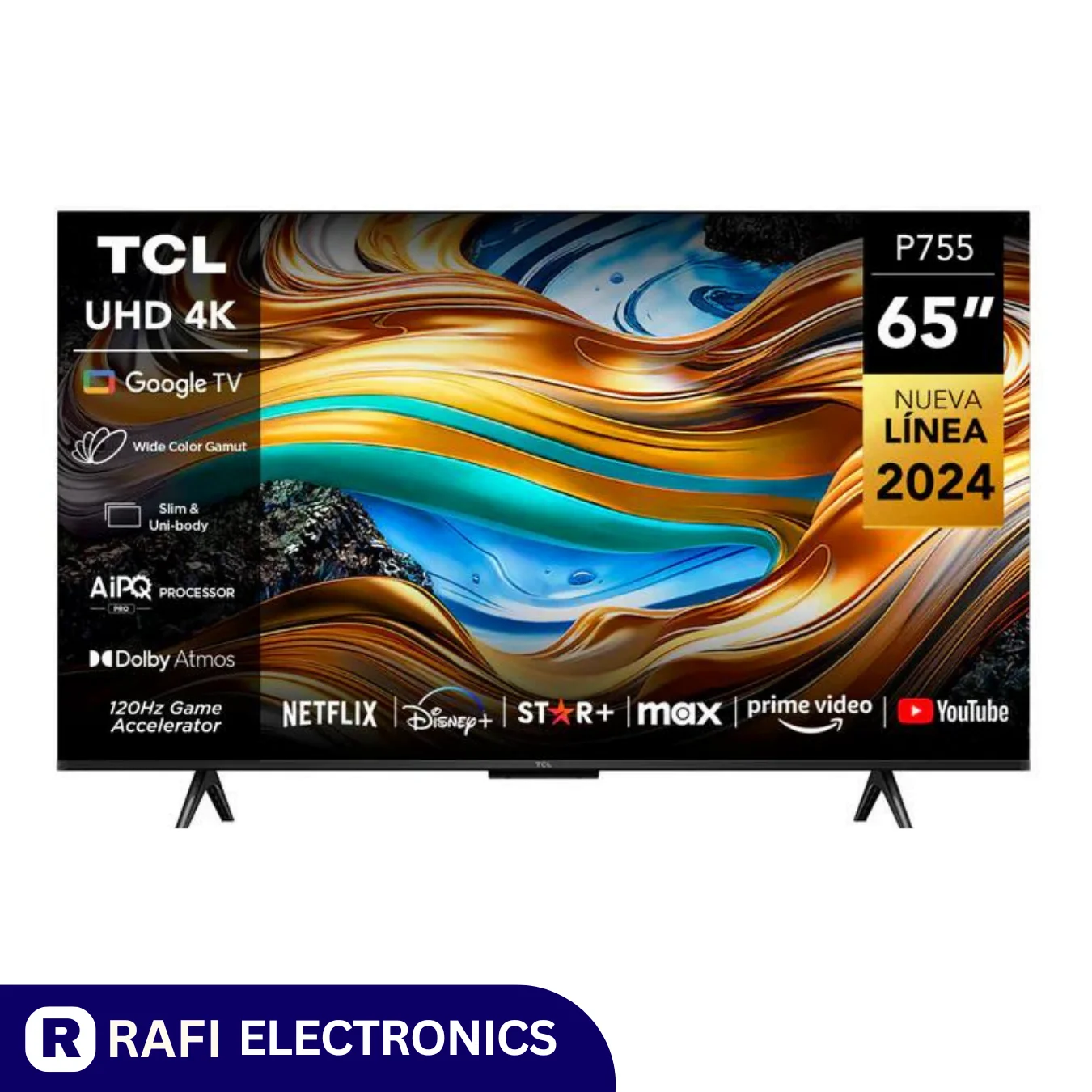 TCL 65 INCH 65P755 SMART & 4K UHD TV