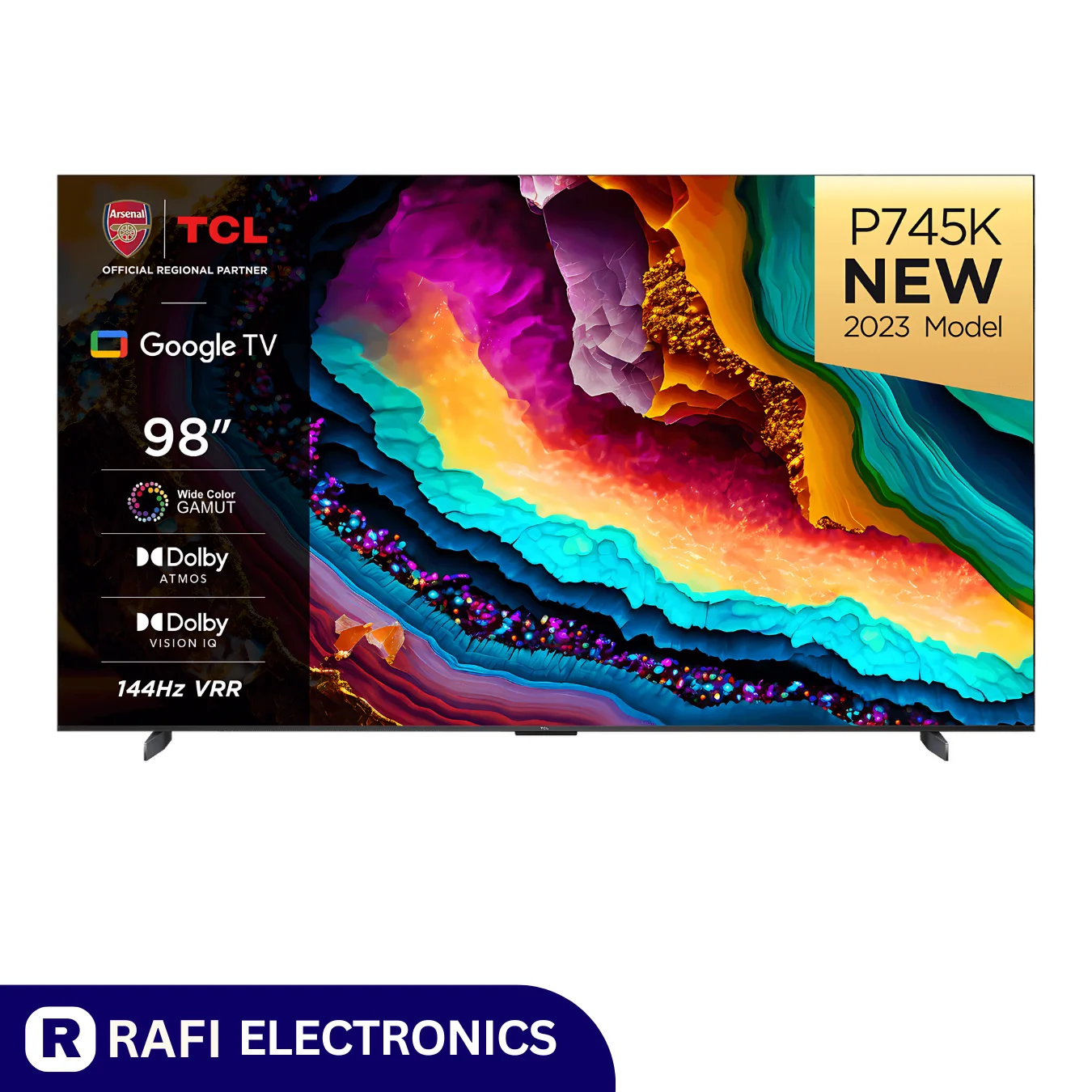 TCL 98 INCH 98P745 SMART & 4K UHD ANDROID TV