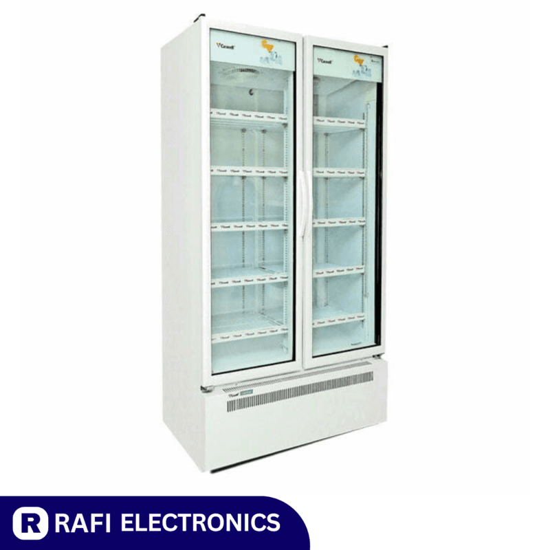 Caravell MEC-1000 FG Visi Cooler Single Swing Door (2 Doors) - Rafi Electronics