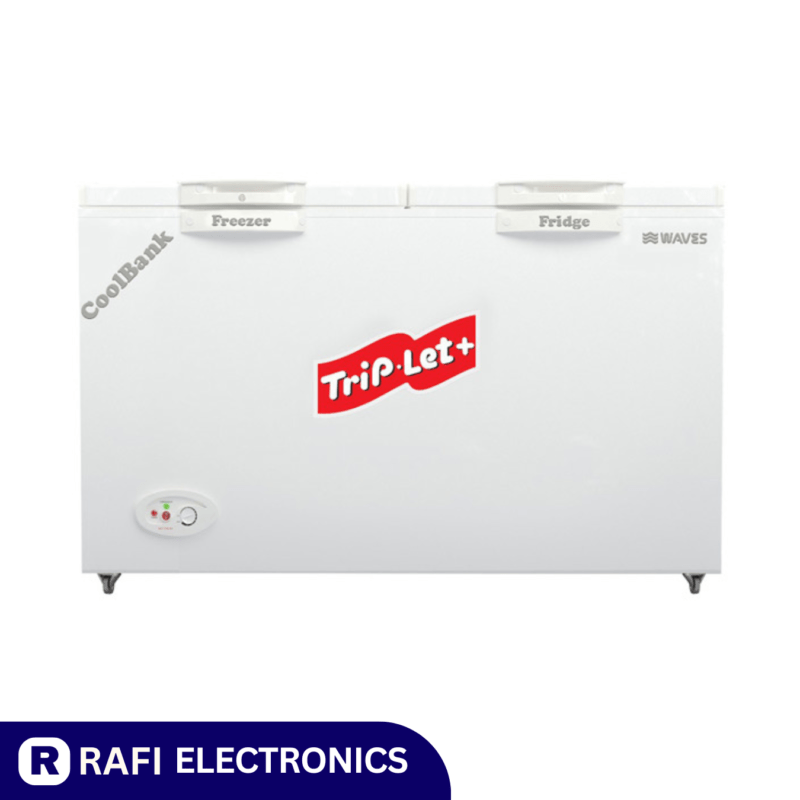 Waves Deep Freezer WDFT-315 Stainless Steel Series - Rafi Electronics