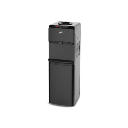 Water Dispenser With Refrigerator Cabinet Black