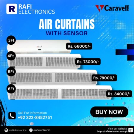 Caravell Air Curtains With Sensor - Rafi Electronics